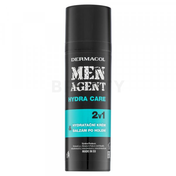 Dermacol Men Agent Hydra Care 2in1 Moisturiser & After Shave emulsión hidratante 2 en 1 50 ml