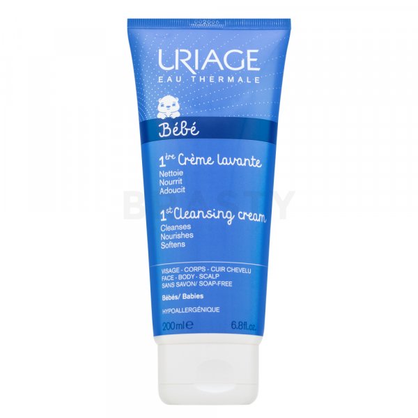 Uriage Bébé 1st Cleansing Cream krem nawilżająco-oczyszczający dla dzieci 200 ml
