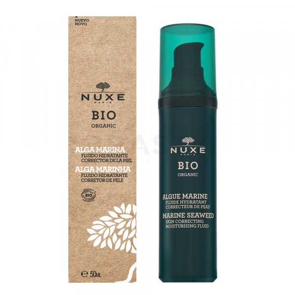 Nuxe Bio Organic Marine Seaweed Skin Correcting Moisturising Fluid мултикоригиращ гел балсам срещу несъвършенства на кожата 50 ml