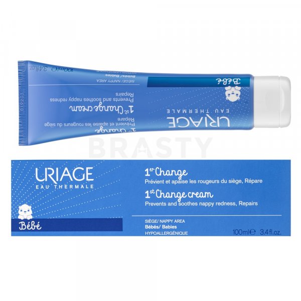 Uriage Bébé 1st Change Cream helyreállító krém kidörzsölődés ellen hidratáló hatású 100 ml