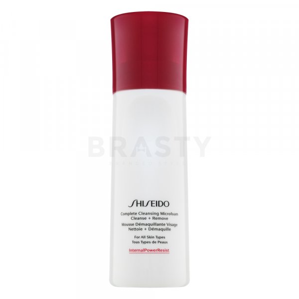 Shiseido Complete Cleansing Microfoam čistiaca pena 2 v 1 s hydratačným účinkom 180 ml