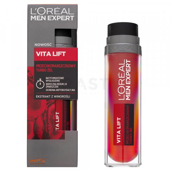 L´Oréal Paris Men Expert Vita Lift Anti-Wrinkle Turbo Gel gel de piele anti îmbătrânirea pielii 50 ml