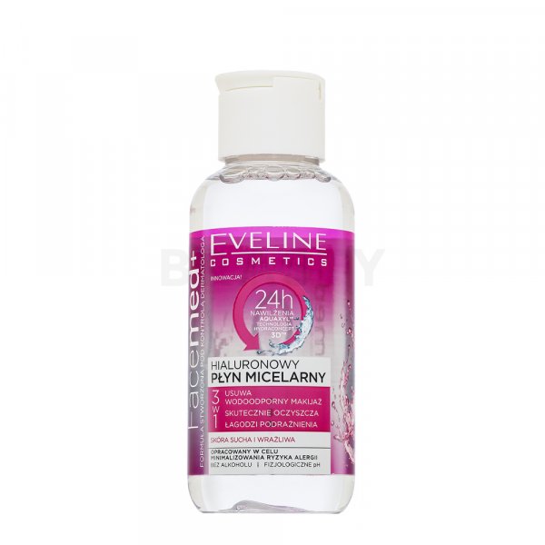 Eveline FaceMed+ Hyaluronic Micellar Water micellaire waterreiniger 3v1 100 ml