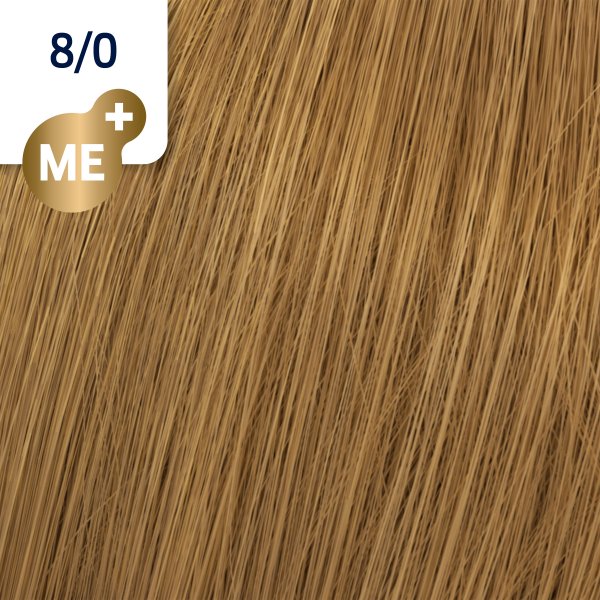 Wella Professionals Koleston Perfect Me+ Pure Naturals Professionelle permanente Haarfarbe 8/0 60 ml
