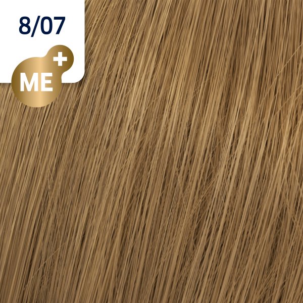 Wella Professionals Koleston Perfect Me+ Pure Naturals Professionelle permanente Haarfarbe 8/07 60 ml