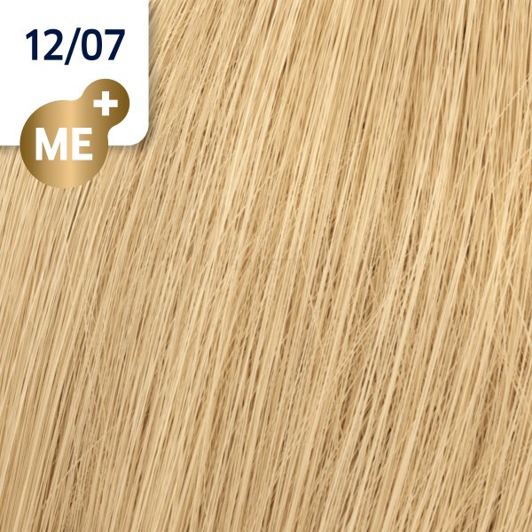 Wella Professionals Koleston Perfect Me+ Special Blonde Professionelle permanente Haarfarbe 12/07 60 ml