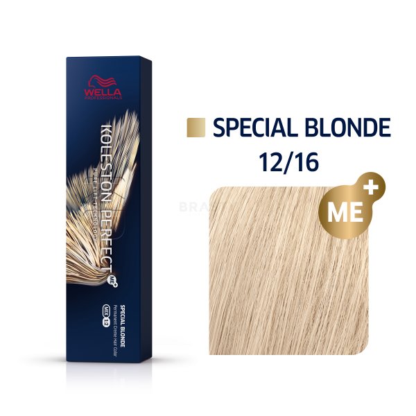 Wella Professionals Koleston Perfect Me+ Special Blonde color de cabello permanente profesional 12/16 60 ml