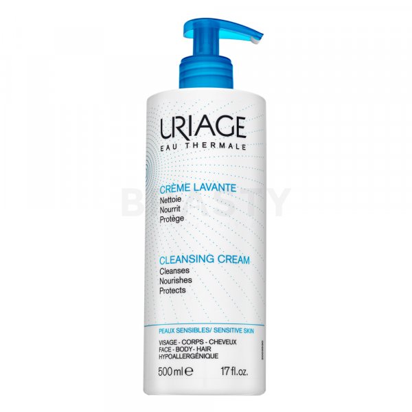 Uriage Cleansing Cream подхранващ защитен почистващ крем за суха атопична кожа 500 ml