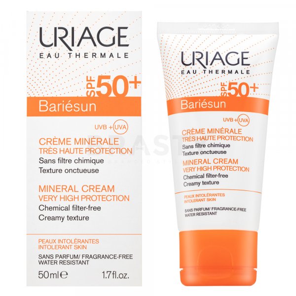 Uriage Bariésun Mineral Cream SPF50+ cremă de protecție solară 50 ml