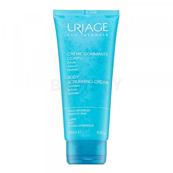 Uriage Body Scrubbing Cream exfoliërende crème voor de zeer droge en gevoelige huid 200 ml