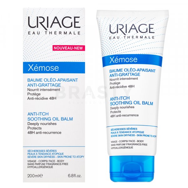 Uriage Xémose Anti-Itch Soothing Oil Balm beruhigende Emulsion für trockene und atopische Haut 200 ml