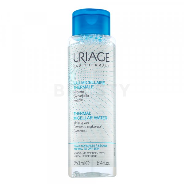 Uriage Thermal Micellar Water - Normal To Dry Skin micelláris sminklemosó száraz arcbőrre 250 ml