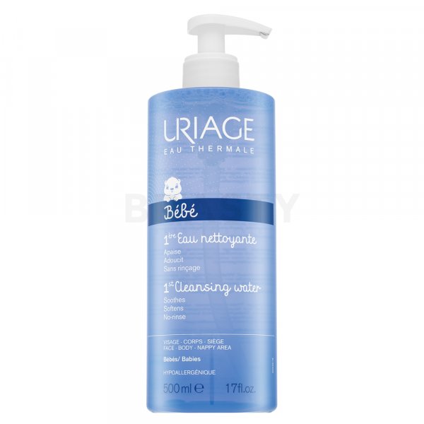 Uriage Bébé 1st Water No-Rinse Cleansing Water apă pentru curățarea pielii pentru copii 500 ml