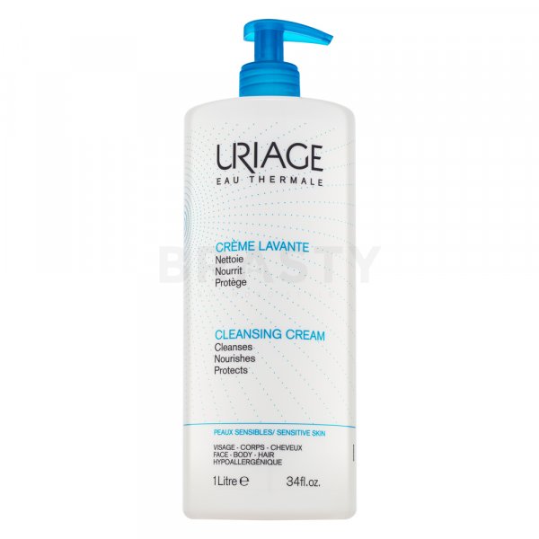 Uriage Cleansing Cream crema limpiadora nutritiva de protección con efecto hidratante 1000 ml