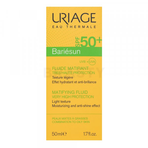 Uriage Bariésun Matifying Fluid SPF50+ hydratačný a ochranný fluid so zmatňujúcim účinkom 50 ml