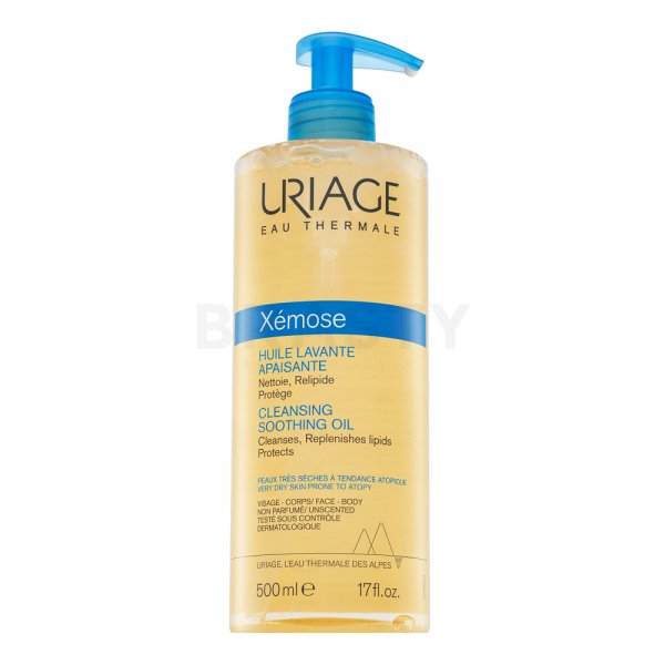 Uriage Xémose Cleansing Soothing Oil nourishing cleansing gel for dry skin 500 ml