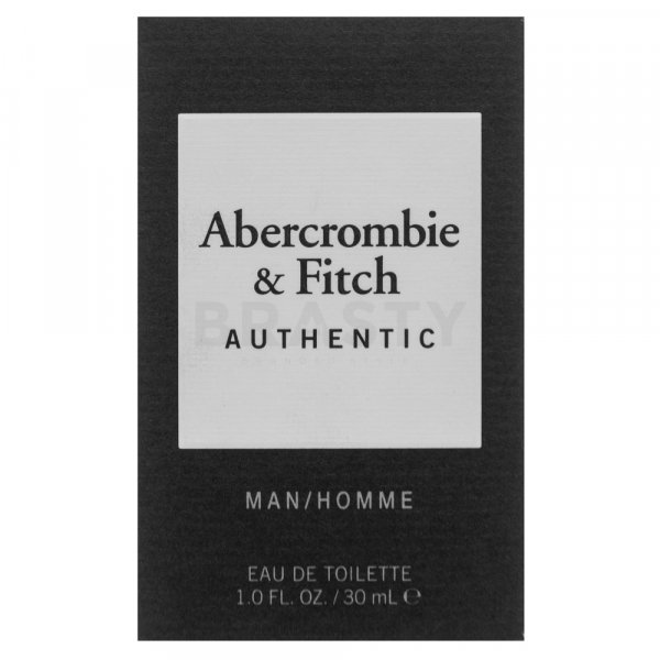 Abercrombie & Fitch Authentic Man Eau de Toilette bărbați 30 ml