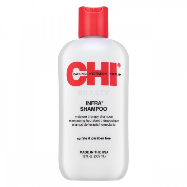 CHI Infra Shampoo erősítő sampon haj regenerálására, táplálására és védelmére 355 ml