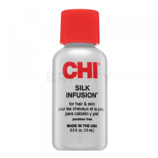 CHI Silk Infusion cura dei capelli senza risciacquo per morbidezza e lucentezza dei capelli 15 ml