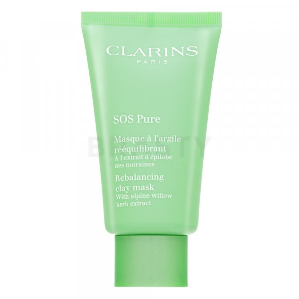 Clarins SOS Pure Rebalancing Clay Mask maschera detergente per pelle normale / mista 75 ml