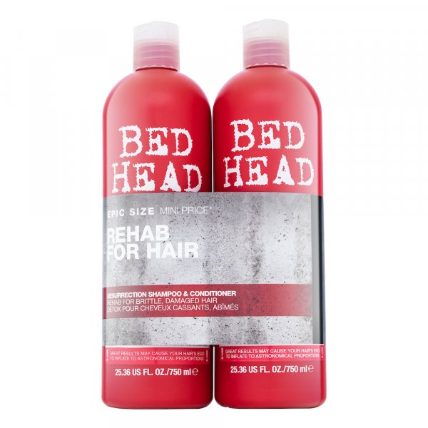 Tigi Bed Head Urban Antidotes Resurrection Shampoo & Conditioner šampón a kondicionér pre oslabané vlasy 750 ml + 750 ml