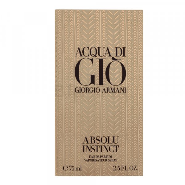Armani (Giorgio Armani) Acqua di Gio Absolu Instinct Eau de Parfum férfiaknak 75 ml