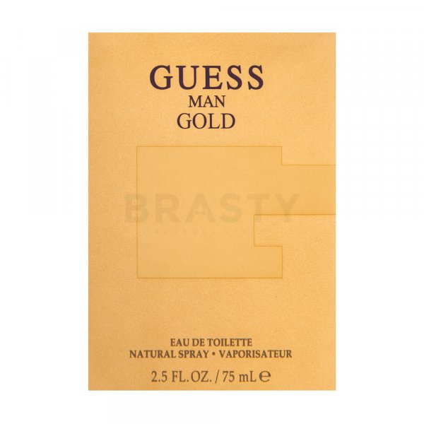 Guess Guess Gold Eau de Toilette voor mannen 75 ml