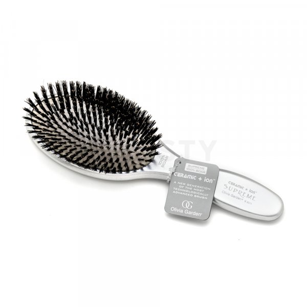 Olivia Garden Ceramic+Ion Supreme Boar Brush kefa na vlasy