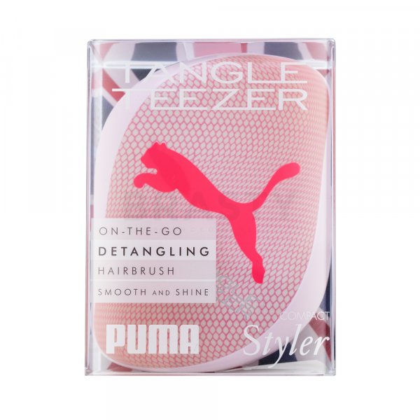 Tangle Teezer Compact Styler haarborstel Puma Neon Pink