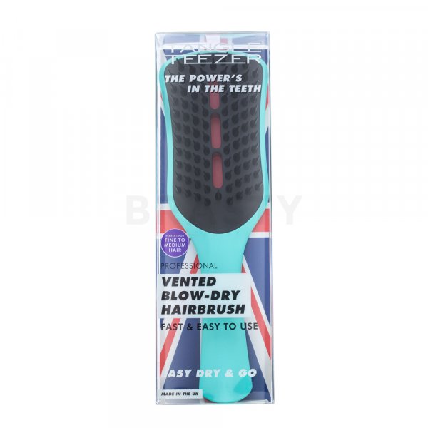 Tangle Teezer Easy Dry & Go Vented Hairbrush hajkefe könnyed kifésülhetőségért Mint/Black