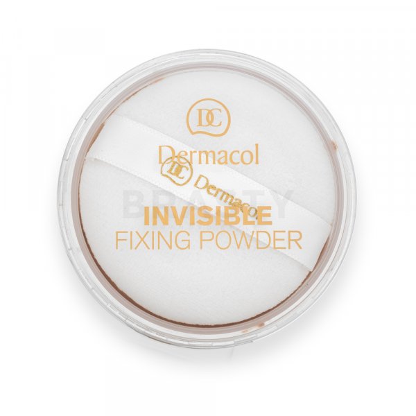 Dermacol Invisible Fixing Powder transparens púder Natural 13 g