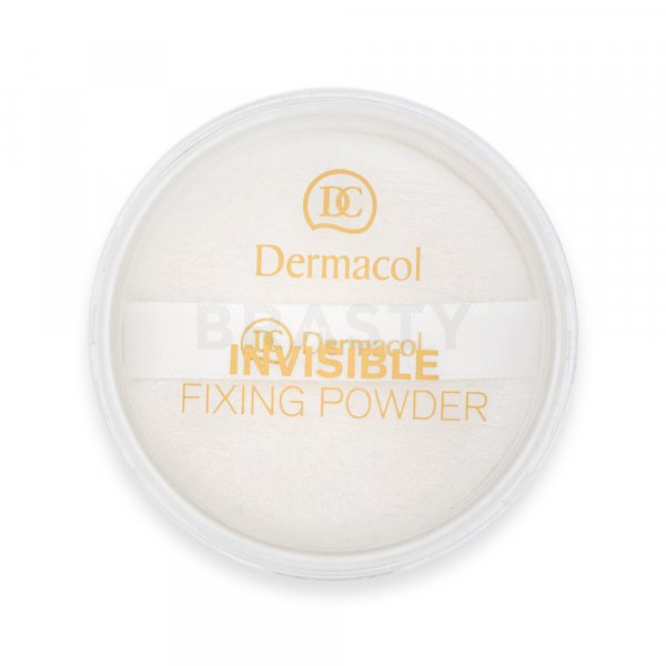 Dermacol Invisible Fixing Powder transparant poeder White 13 g