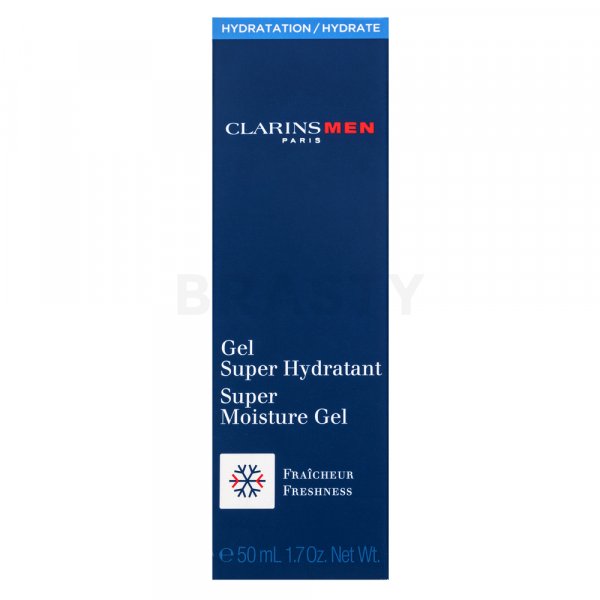 Clarins Men Super Moisture Gel emulsie hidratantă pentru bărbati 50 ml