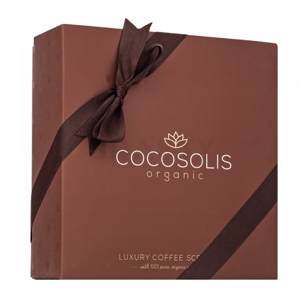 COCOSOLIS Luxury Coffee Scrub Box darčeková sada s peelingovým účinkom