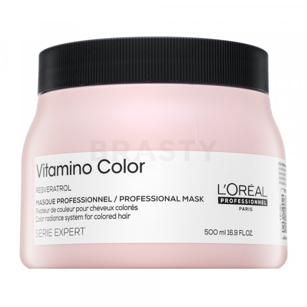 L´Oréal Professionnel Série Expert Vitamino Color Resveratrol Mask Укрепваща маска за боядисана коса 500 ml