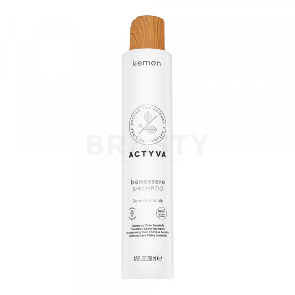 Kemon Actyva Benessere Shampoo fortifying shampoo for sensitive scalp 250 ml