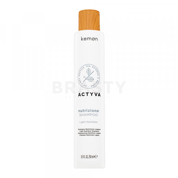 Kemon Actyva Nutrizione Light Shampoo vyživující šampon pro jemné vlasy 250 ml