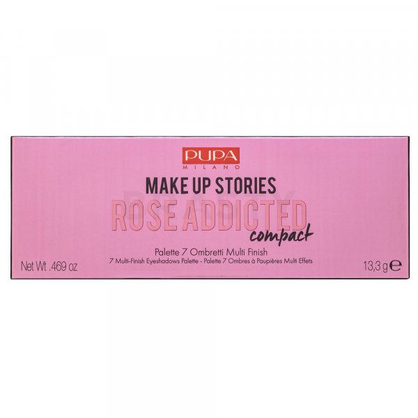 Pupa Make Up Stories Compact 004 Rose Addicted szemhéjfesték paletta 13,5 g
