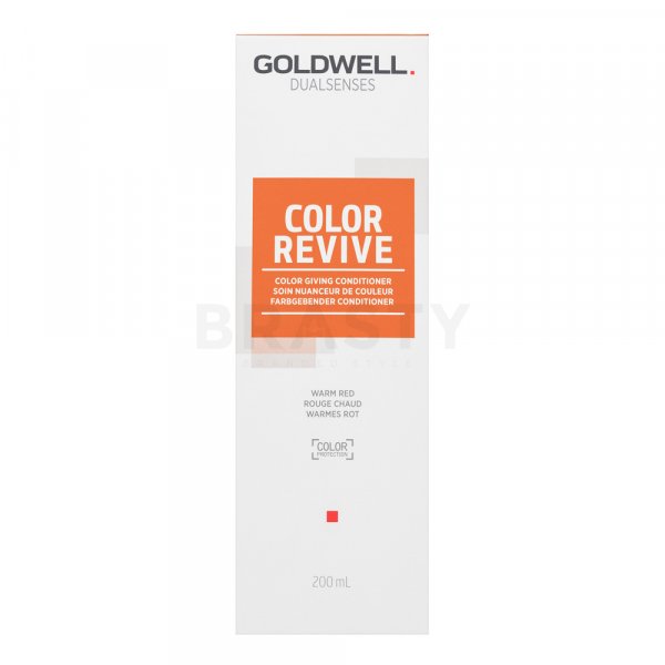 Goldwell Dualsenses Color Revive Conditioner balsamo per rivitalizzare le calde tonalità rosse dei capelli Warm Red 200 ml