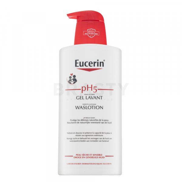 Eucerin pH5 Skin Protection Gel Lavant schützende und reinigende Nährcreme für empfindliche Haut 400 ml