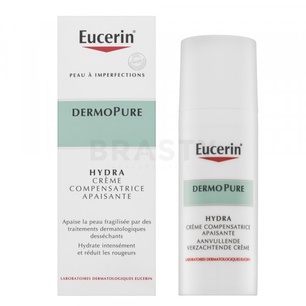 Eucerin Dermo Pure Soothing Replenishing Cream Tápláló krém nyugtató hatású 50 ml