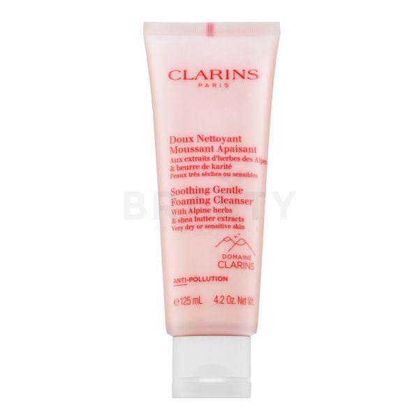 Clarins Soothing Gentle Foaming Cleanser spumă de curățare pentru piele normală / combinată 125 ml