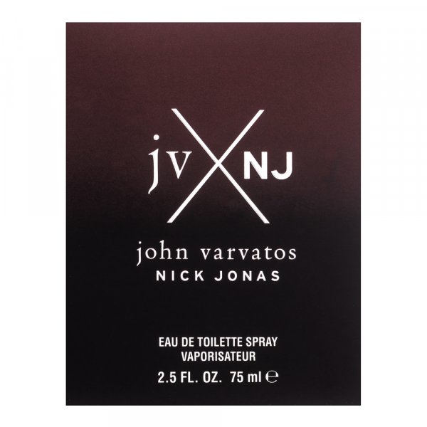 John Varvatos Nick Jonas Red Eau de Toilette voor mannen 75 ml