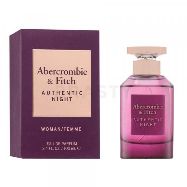 Abercrombie & Fitch Authentic Night Woman Eau de Parfum for women 100 ml