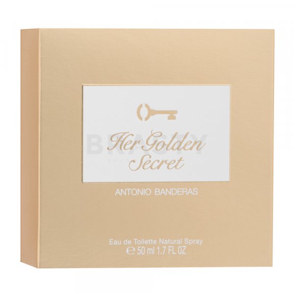 Antonio Banderas Her Golden Secret Eau de Toilette para mujer 50 ml