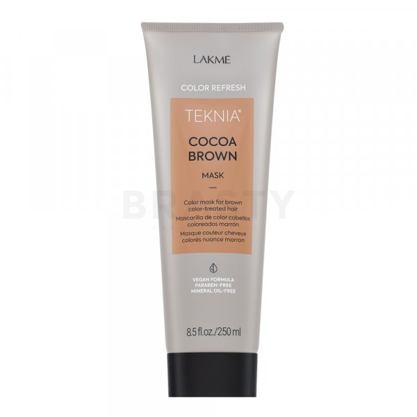 Lakmé Teknia Color Refresh Cocoa Brown Mask maschera nutriente con pigmenti colorati per capelli castani 250 ml