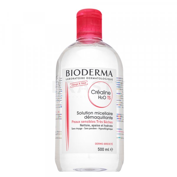 Bioderma Créaline TS H2O Solution Micellaire Cleanser apă micelară pentru piele sensibilă 500 ml