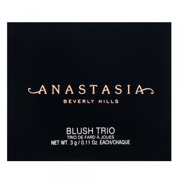 Anastasia Beverly Hills Blush Trio fard de obraz sub forma de pudra Berry Adore 9 g