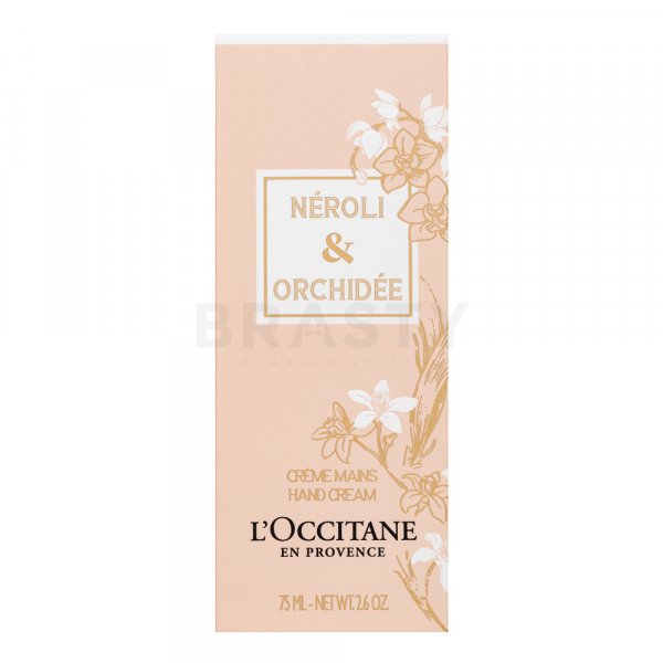 L'Occitane Néroli & Orchidée Hand Cream cremă hrănitoare pentru mâini și unghii 75 ml