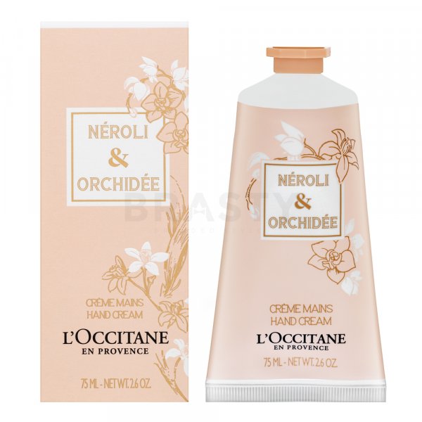 L'Occitane Néroli & Orchidée Hand Cream cremă hrănitoare pentru mâini și unghii 75 ml